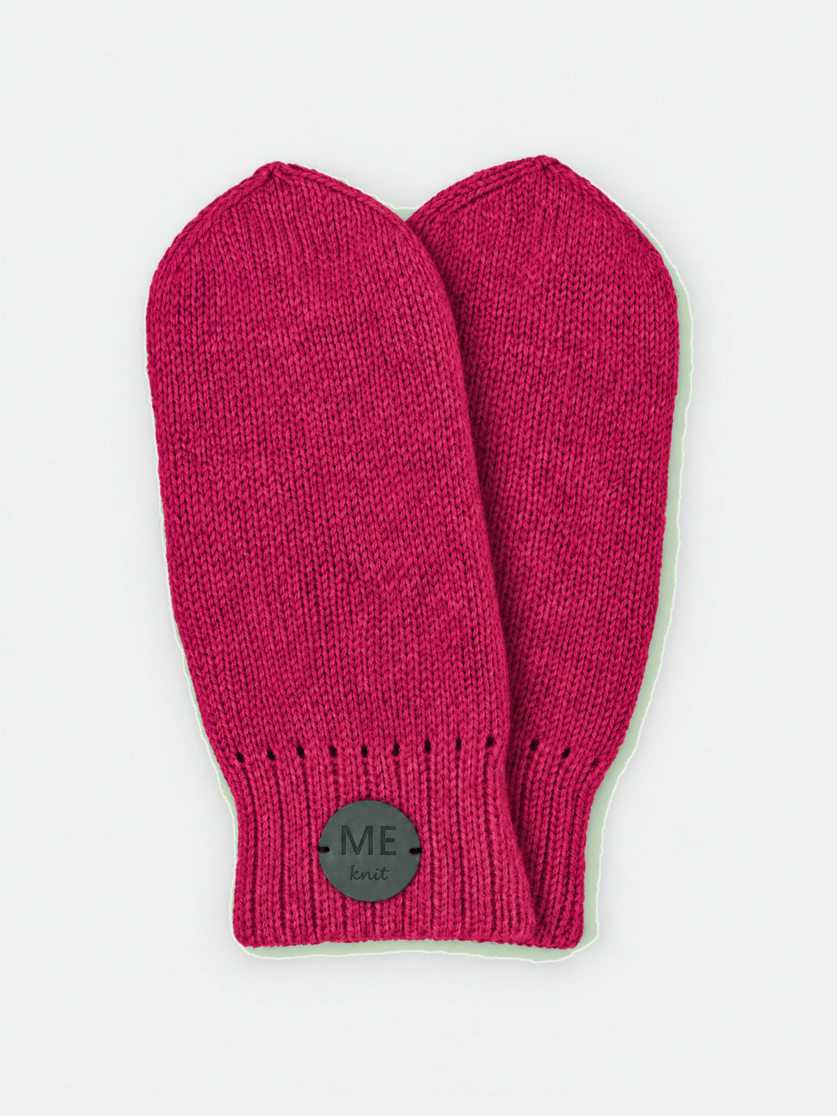 Meriino käpikud, fuksia – soojad meriinovillased käpikud
