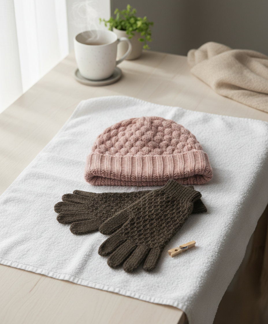 Knitted products care image