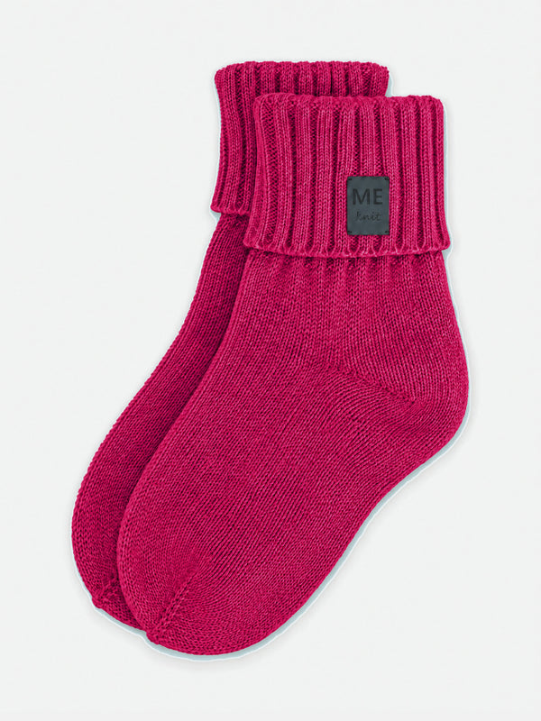 Merino Socks, fuchsia – warm merino wool socks