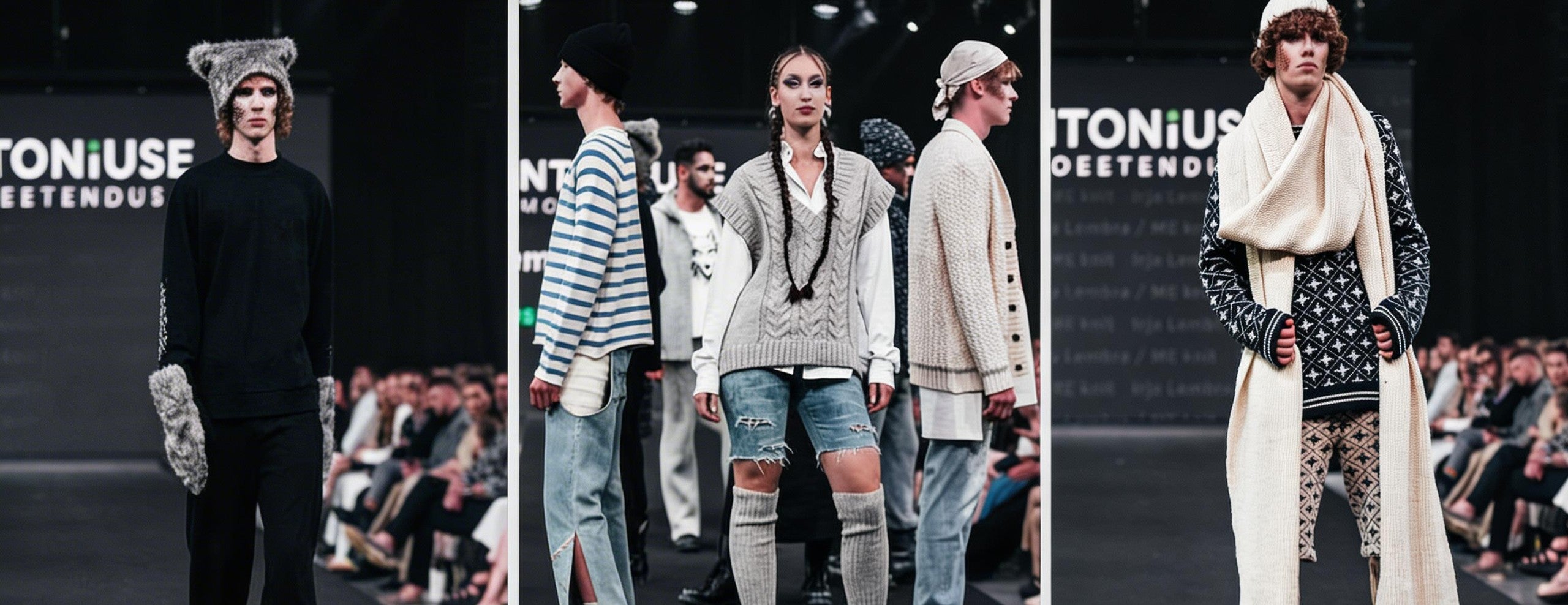 ME knit kudumid Eesti Moefestivali laval